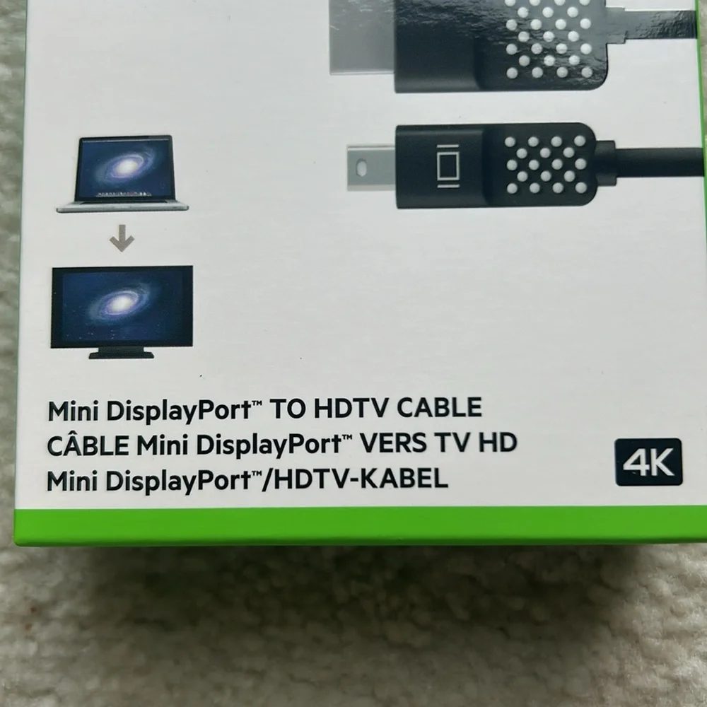 Belkin 4K Mini DisplayPort to HDTV Cable